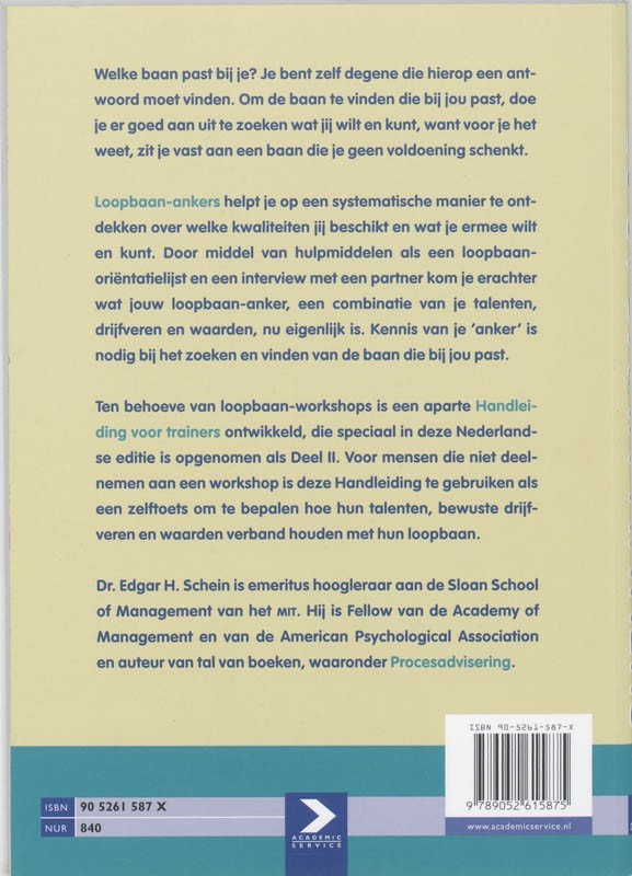 Loopbaan-ankers