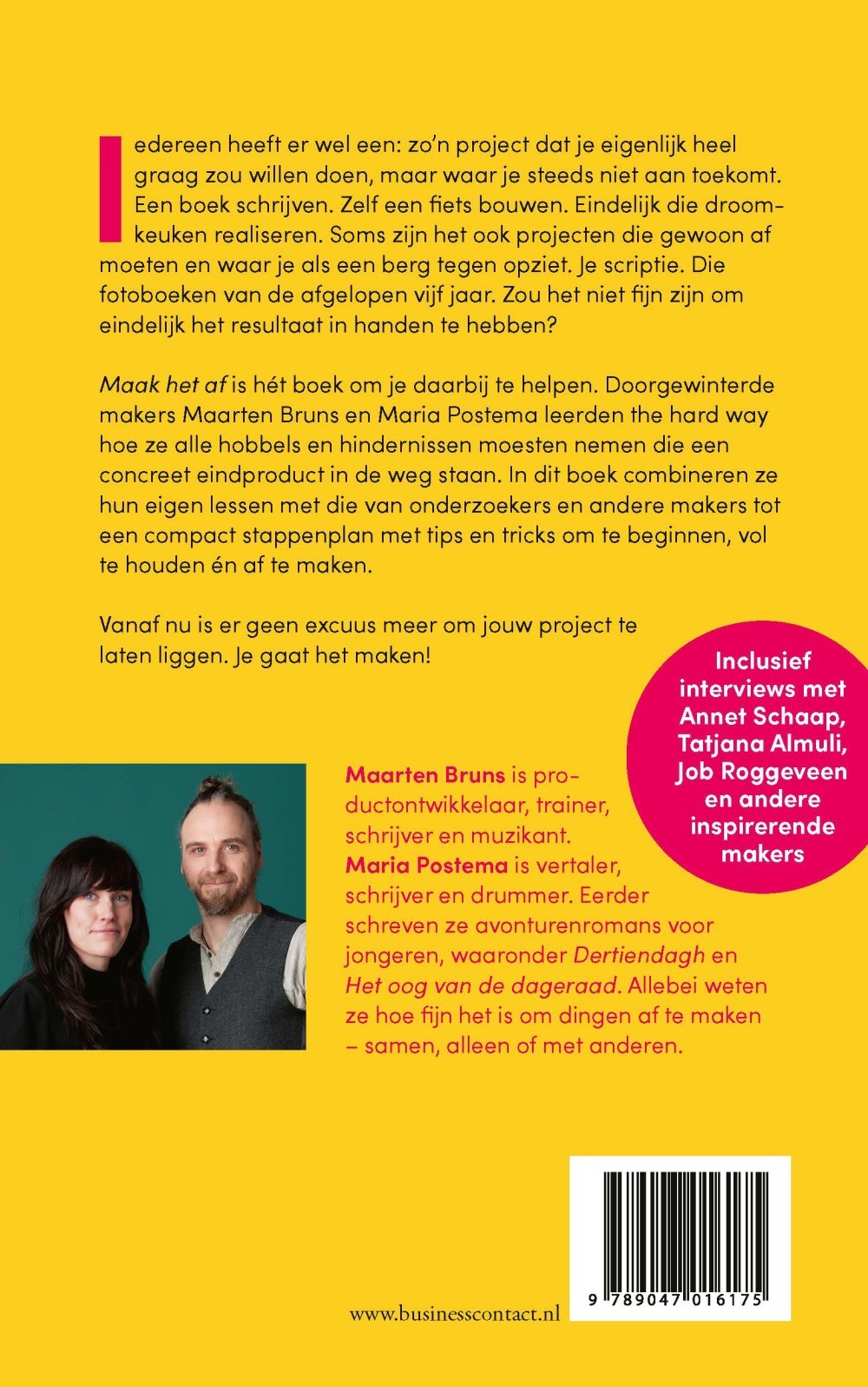 Maak het af