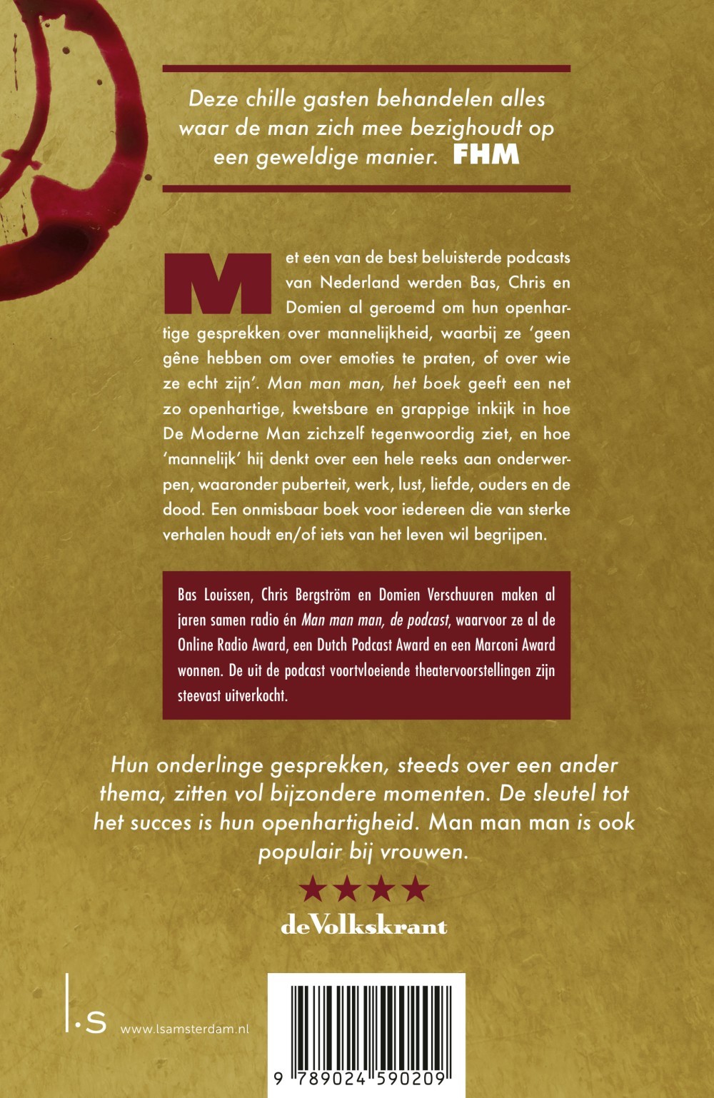 Man man man, het boek