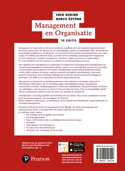 Management en Organisatie, 3e editie met MyLab NL toegangscode