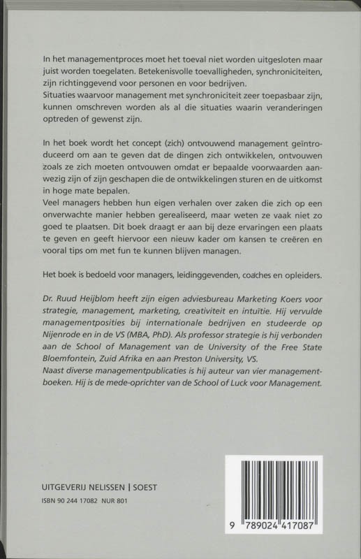 Management met synchroniciteit