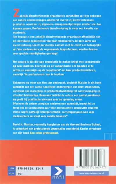 Management van professionele organisaties