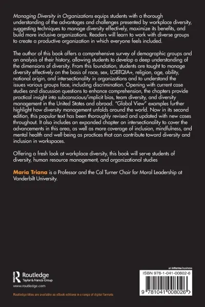 Managing Diversity in Organizations