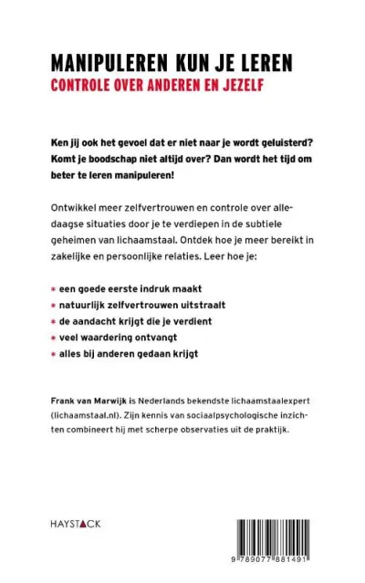 Manipuleren kun je leren