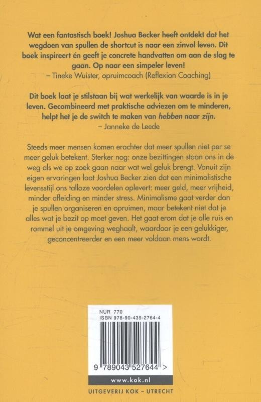 Meer door minder