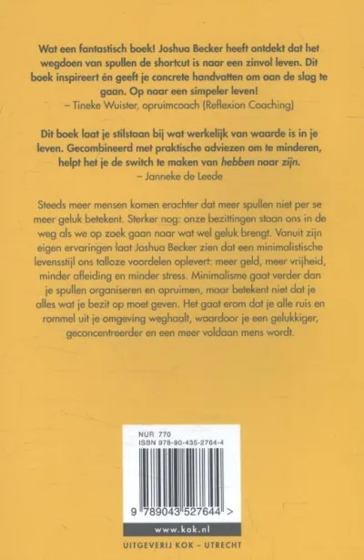 Meer door minder