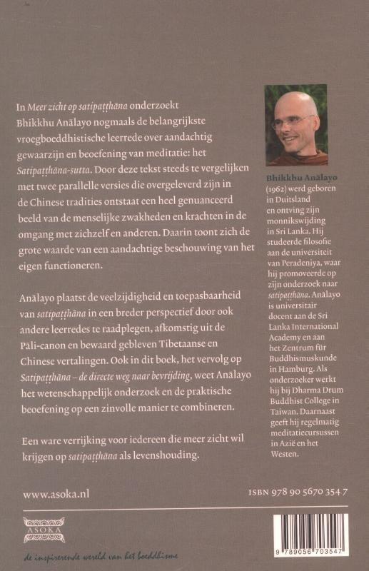 Meer zicht op satipatthana