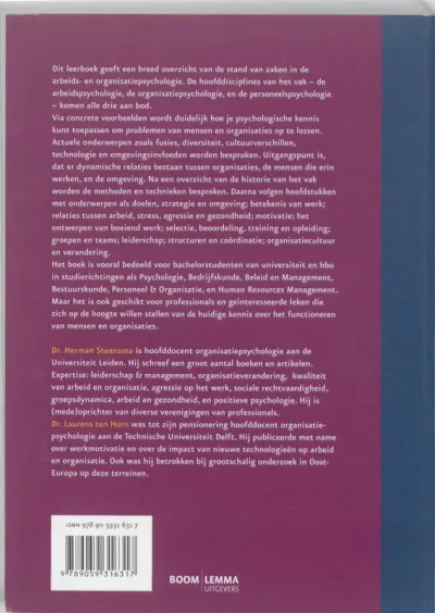 Mensen, arbeid en organisatie