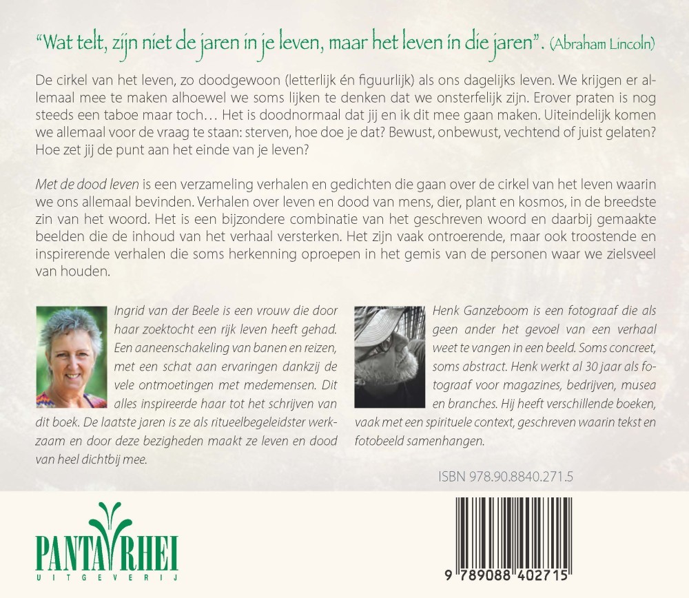 Met de dood leven