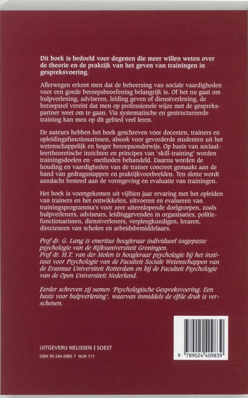 Methodiek van gesprekstraining