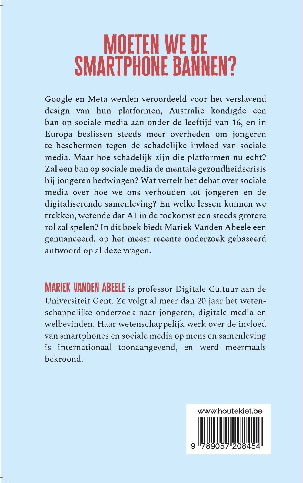 Moeten we de smartphone bannen?