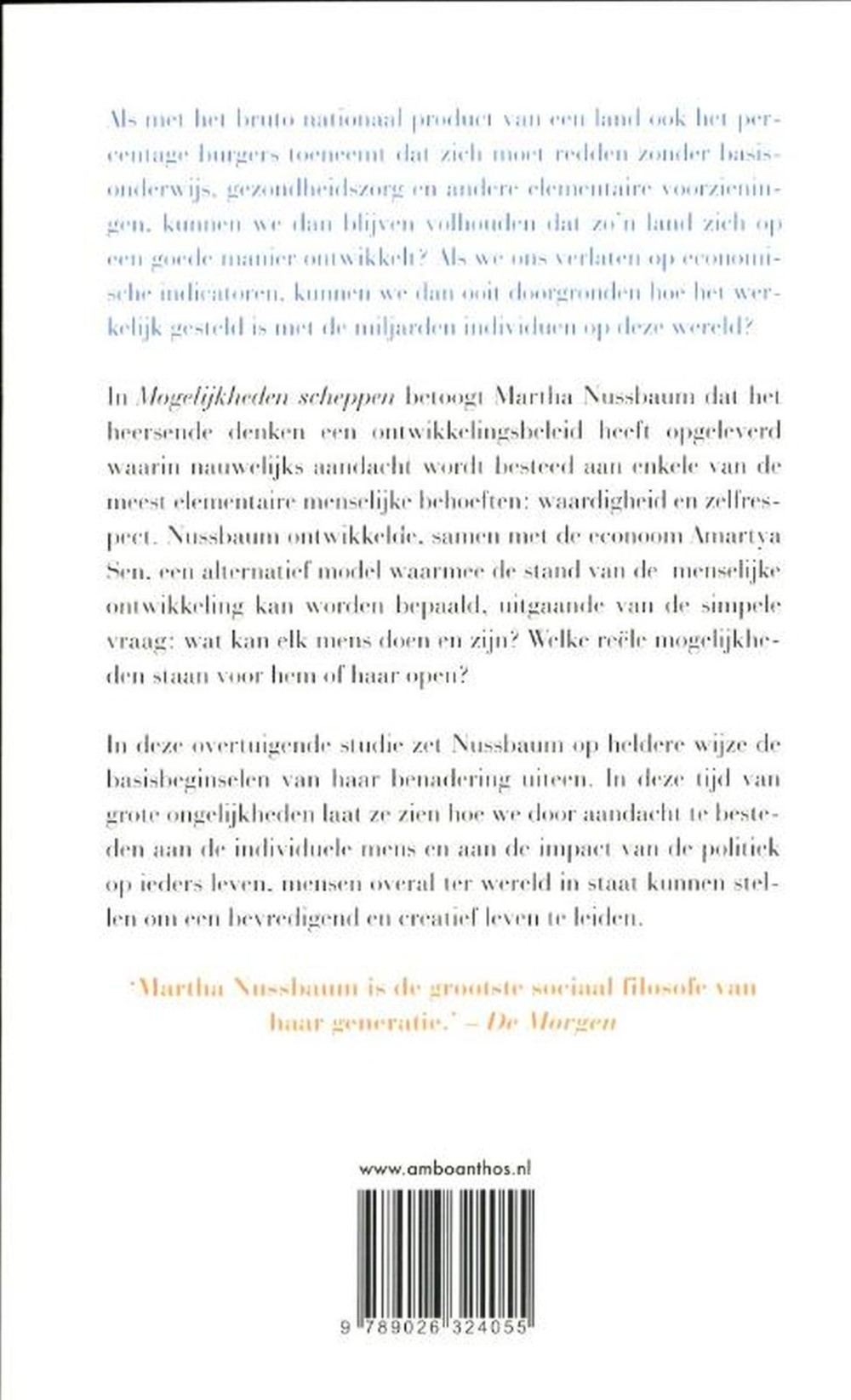 Mogelijkheden scheppen