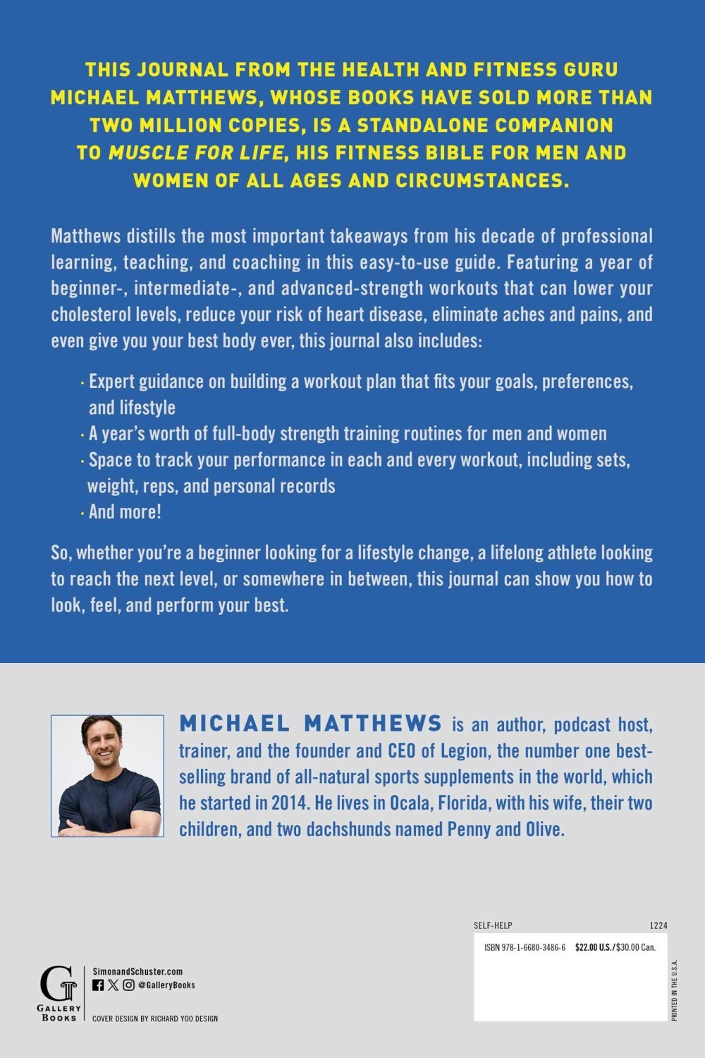 Muscle for Life Fitness Journal