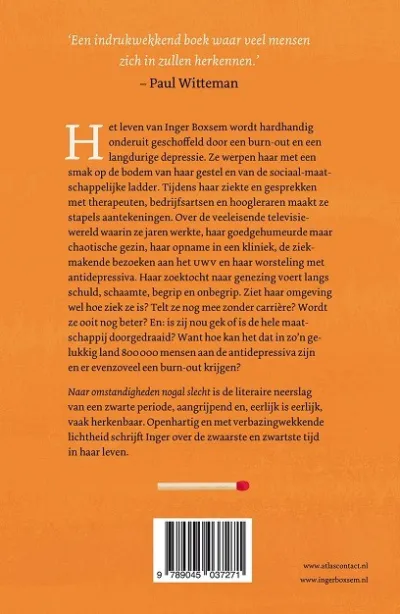 Naar omstandigheden nogal slecht