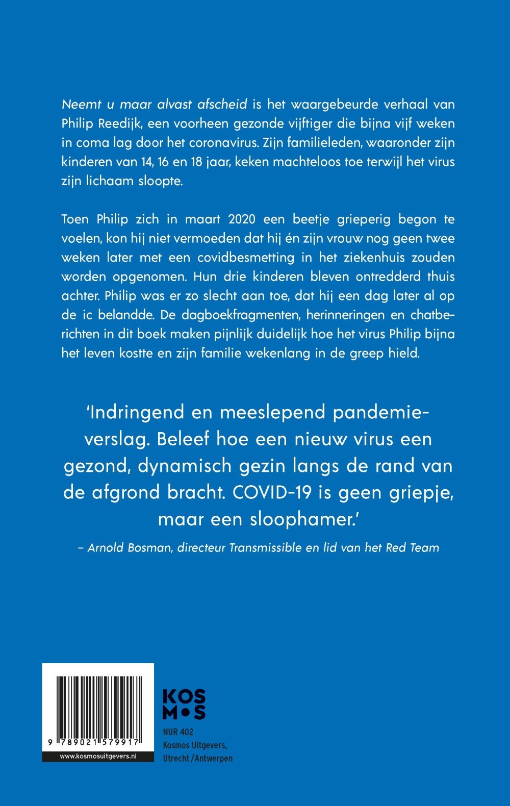 Neemt u maar alvast afscheid