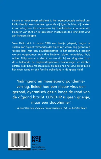 Neemt u maar alvast afscheid