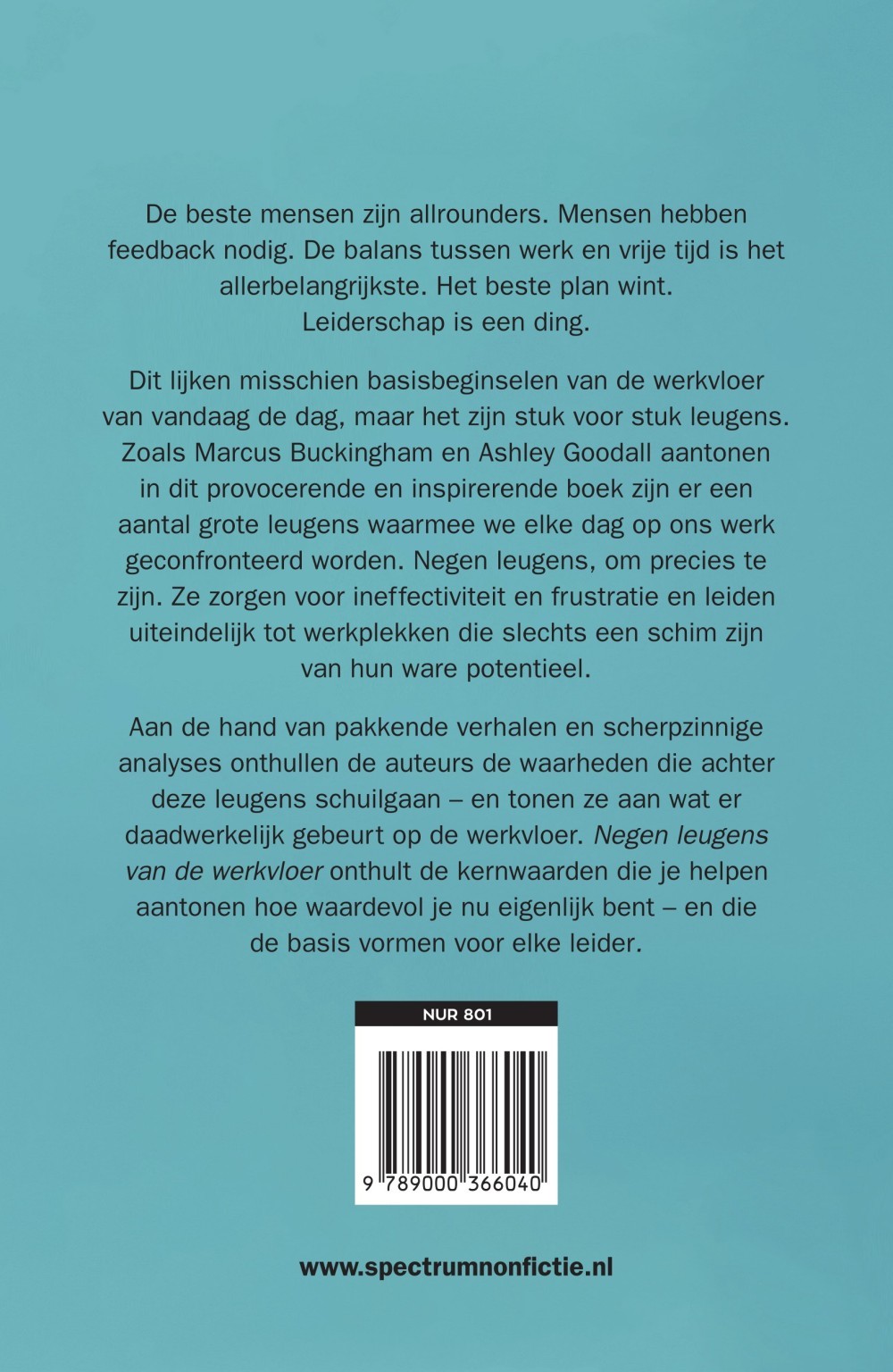 Negen leugens van de werkvloer