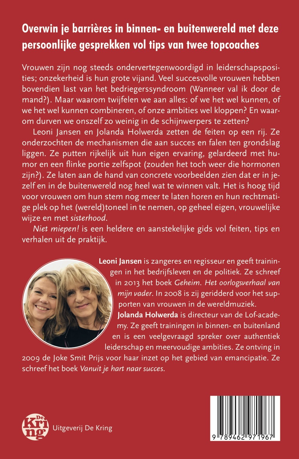 Niet miepen!