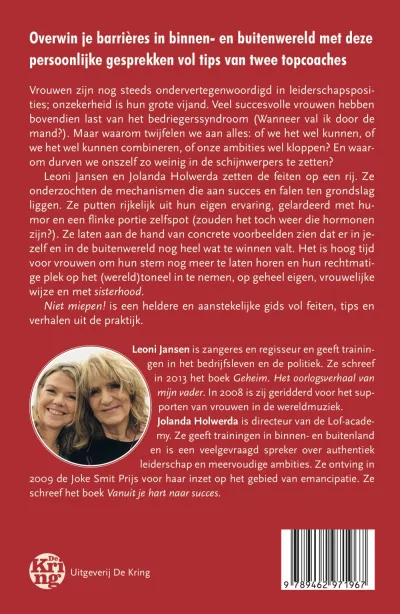 Niet miepen!