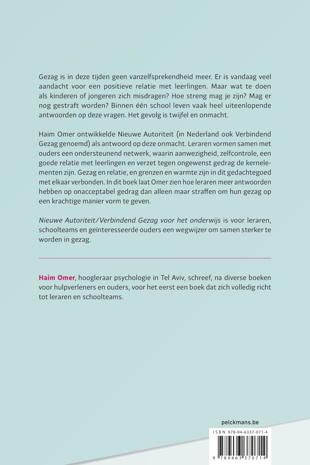 Nieuwe autoriteit/verbindend gezag voor het onderwijs