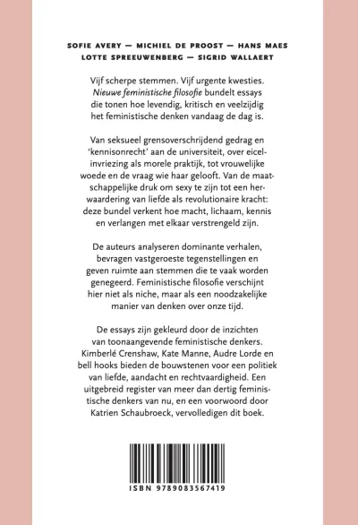 Nieuwe feministische filosofie