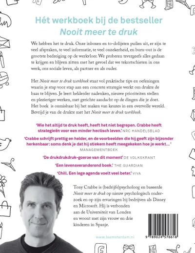Nooit meer te druk