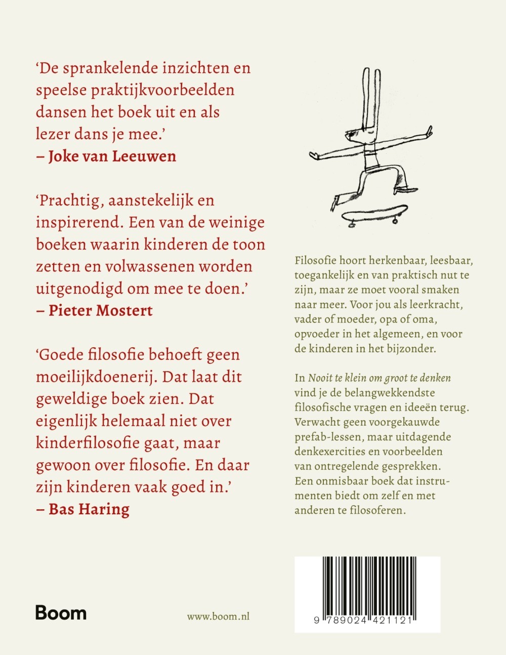 Nooit te klein om groot te denken