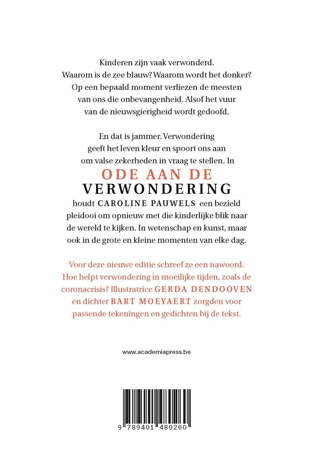 Ode aan de verwondering