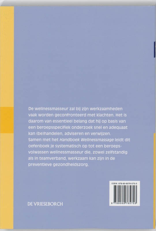 Oefenboek Wellnessmassage