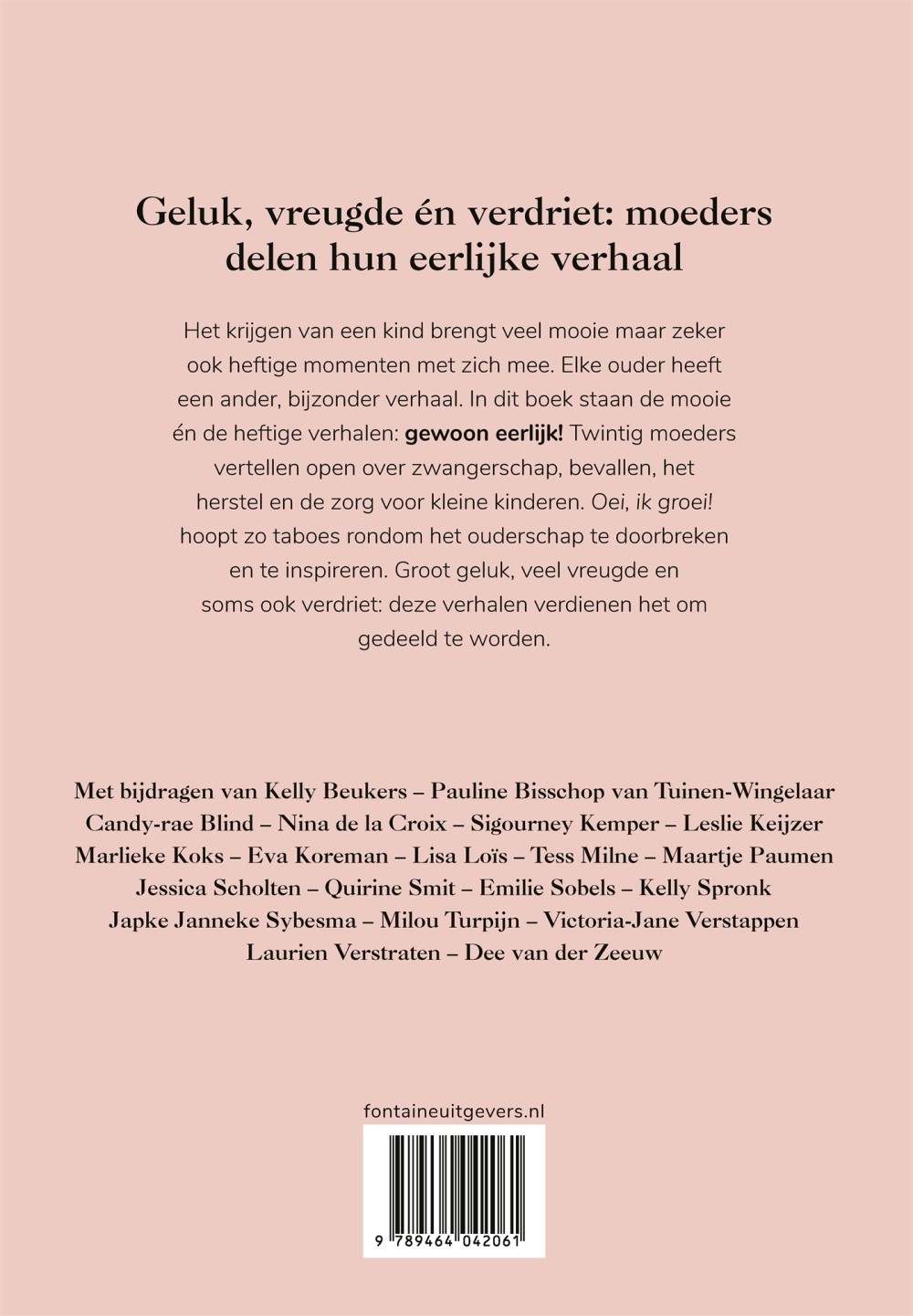 Oei, ik groei! Eerlijk