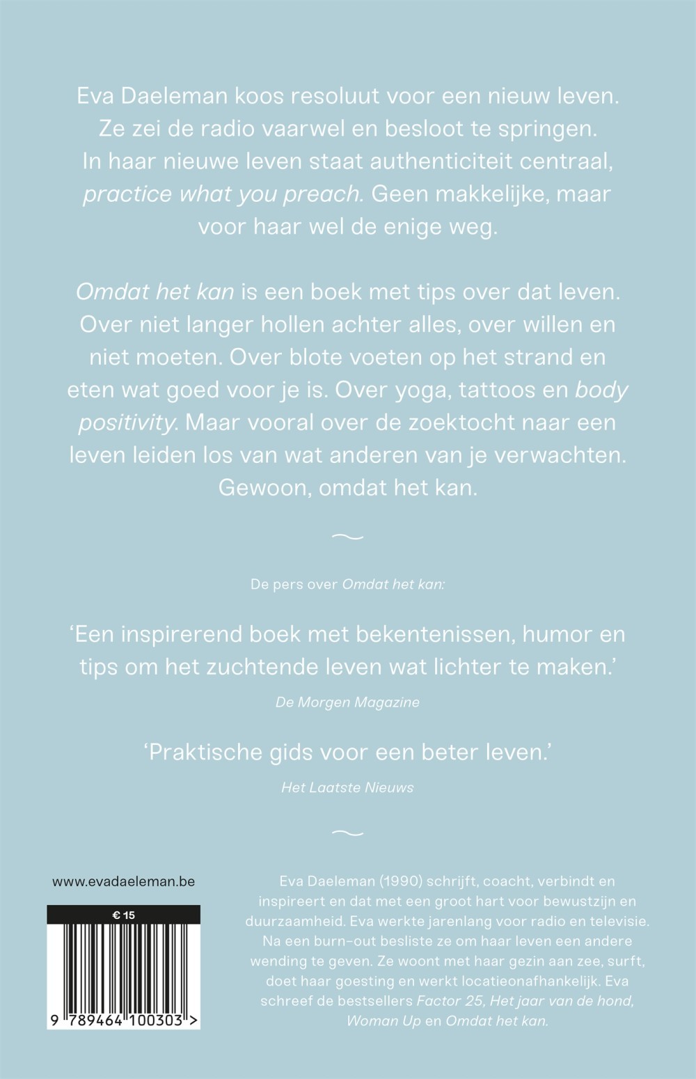 Omdat het kan