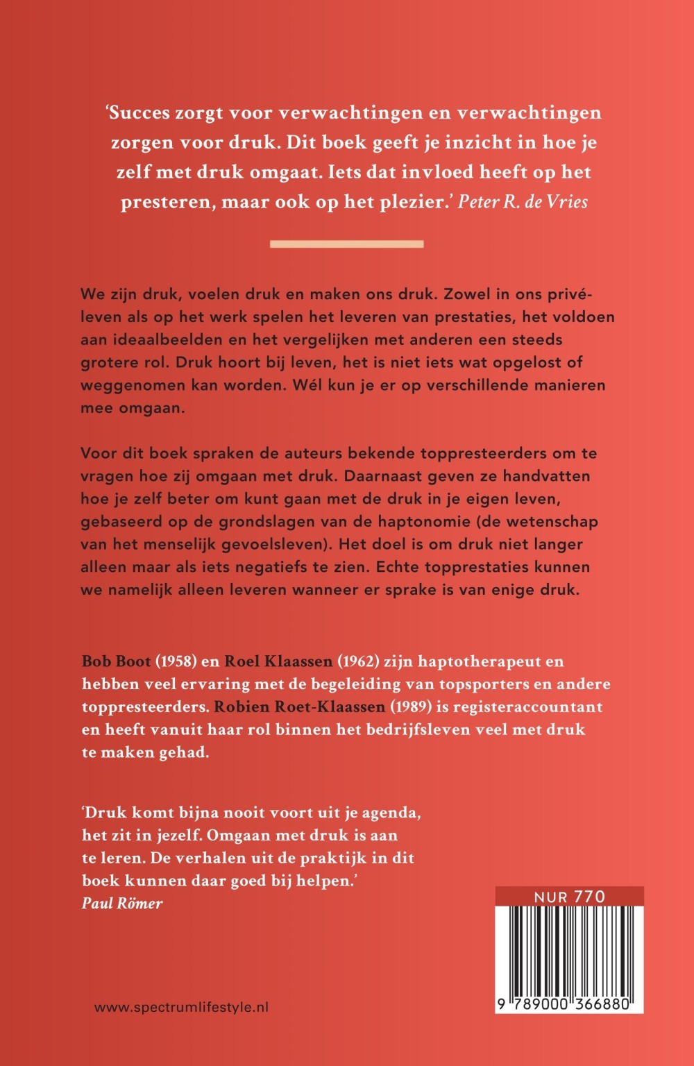 Omgaan met druk