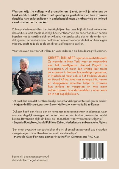 Onderhandel voor jezelf