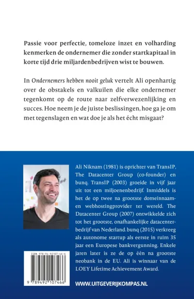 Ondernemers hebben nooit geluk