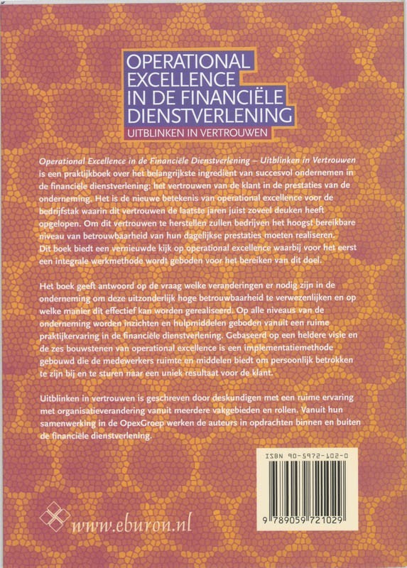 Operational excellence in de financiele dienstverlening
