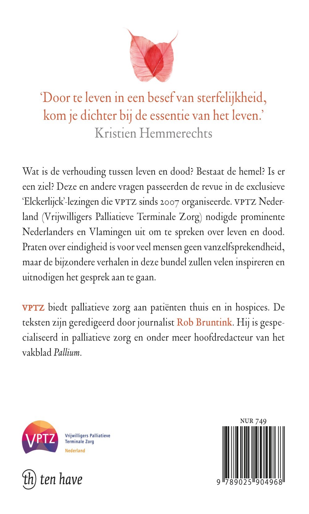 Over de dood gesproken