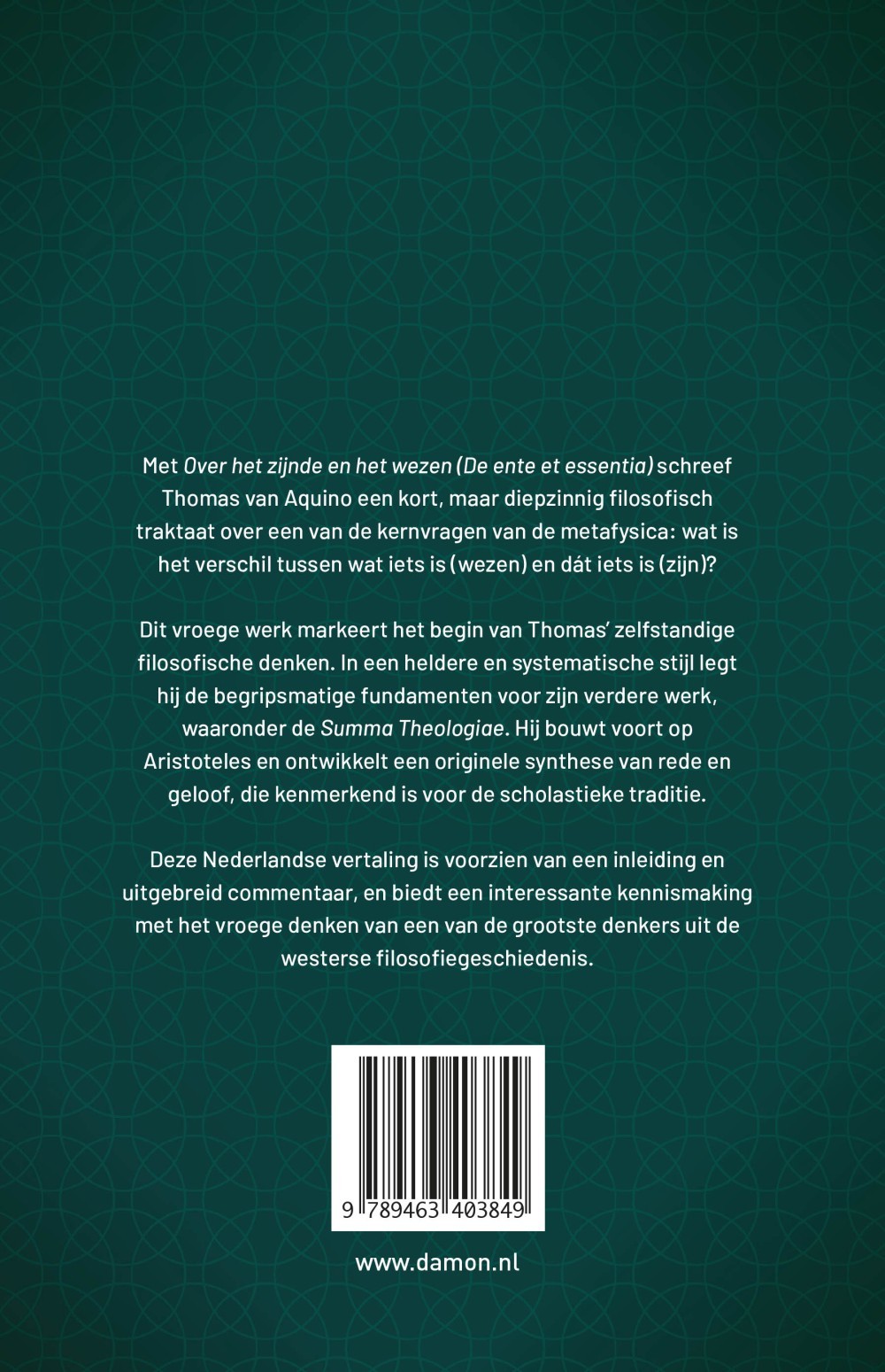 Over het zijnde en het wezen
