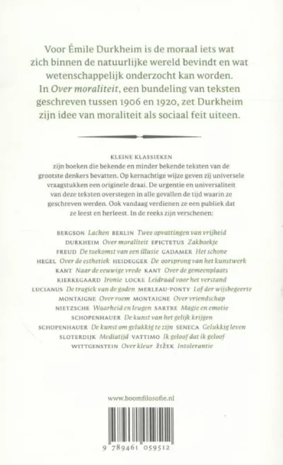 Over moraliteit