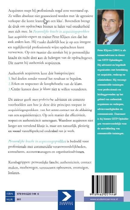 Persoonlijke kracht in acquisitiegesprekken