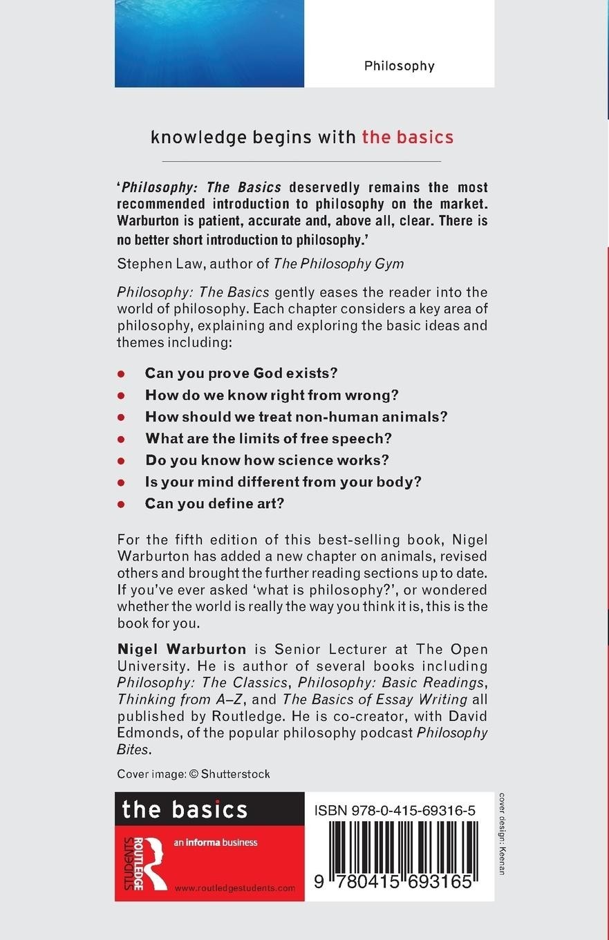 Philosophy: The Basics