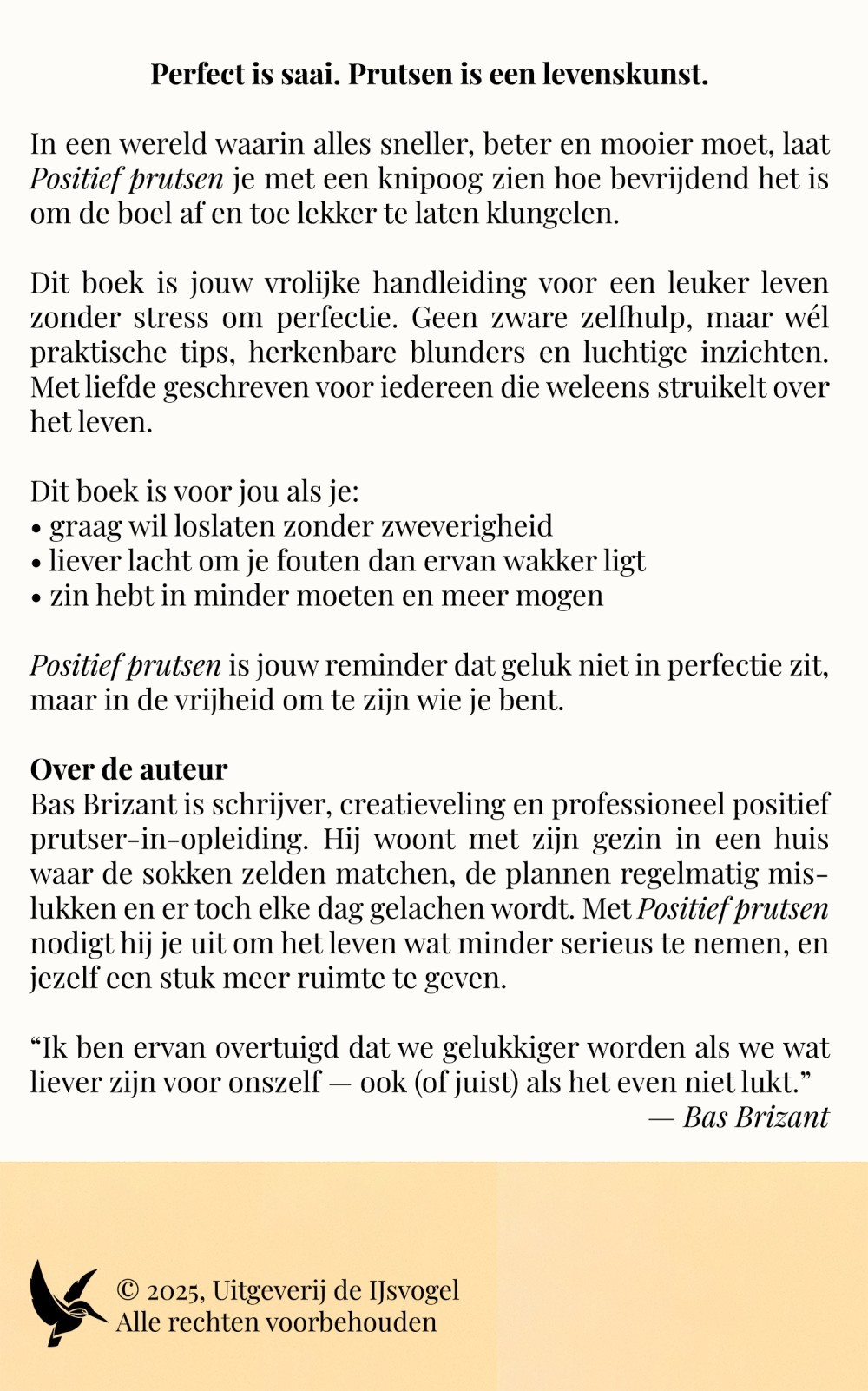 Positief prutsen