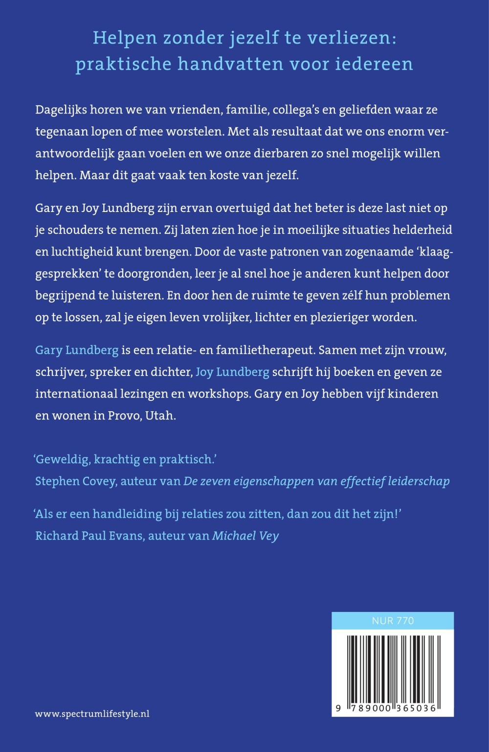 Problemen laten bij wie ze horen