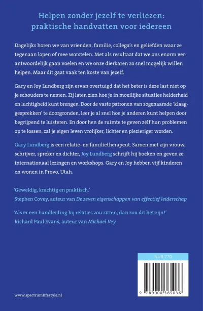 Problemen laten bij wie ze horen