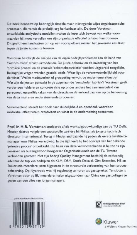 Procesbeheersing in de dienstverlening
