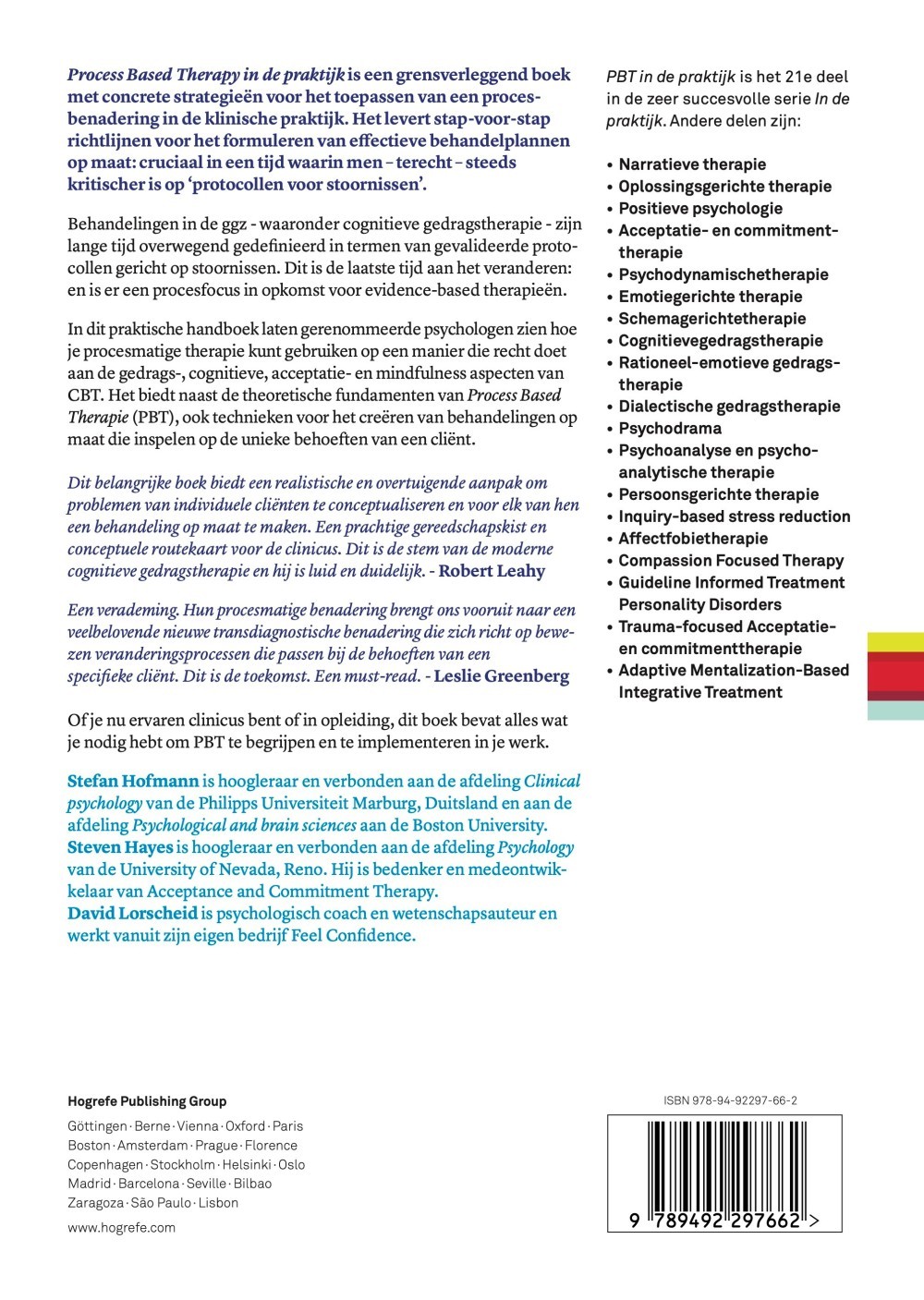 Process-Based Therapy in de praktijk