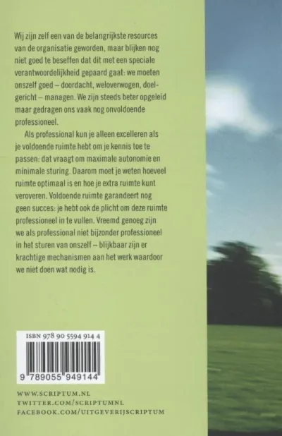 Professionaliseren als professional