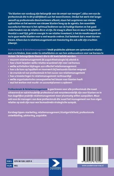 Professionals & Relatiemanagement