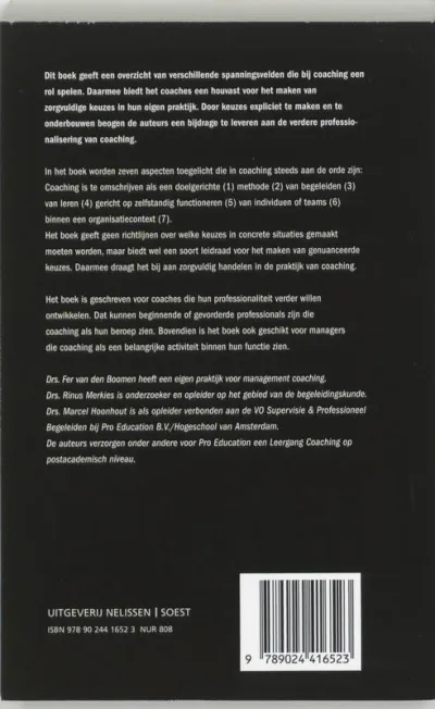 Professionele dilemma's van de coach