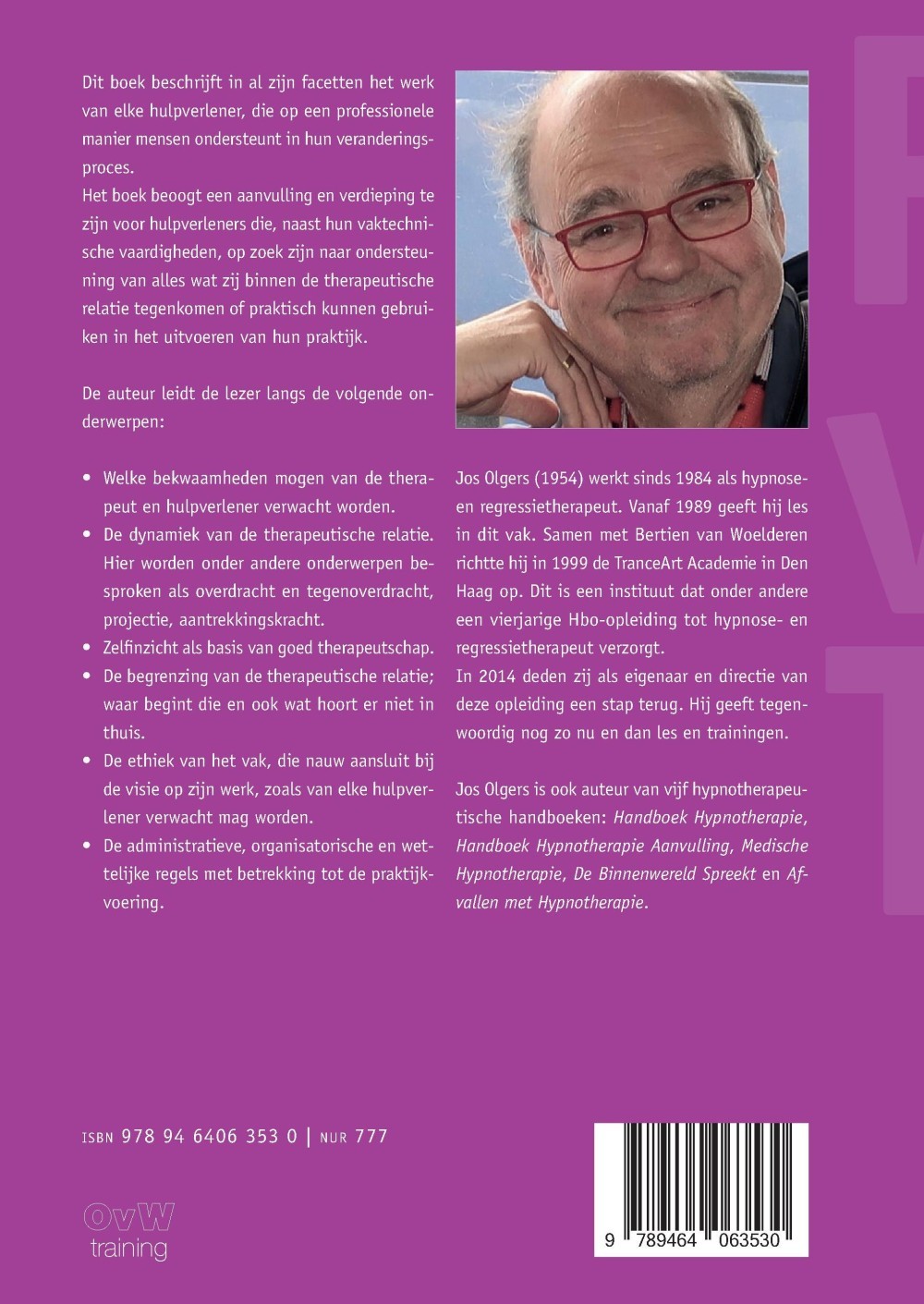 Profiel van de therapeut