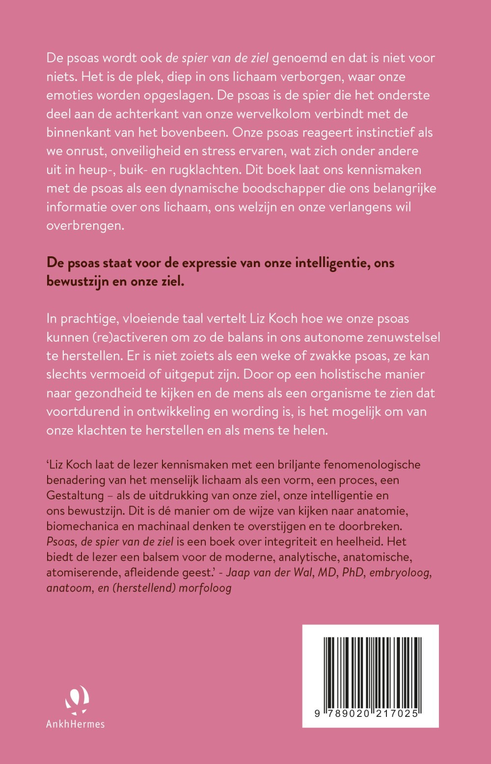 Psoas, De spier van de ziel